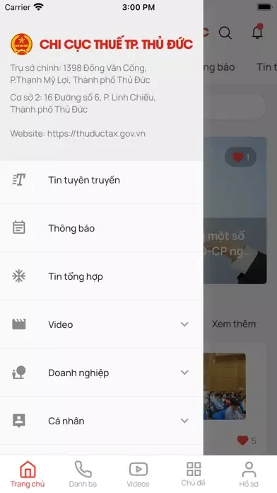 Thủ Đức Tax سکرین شاٹس