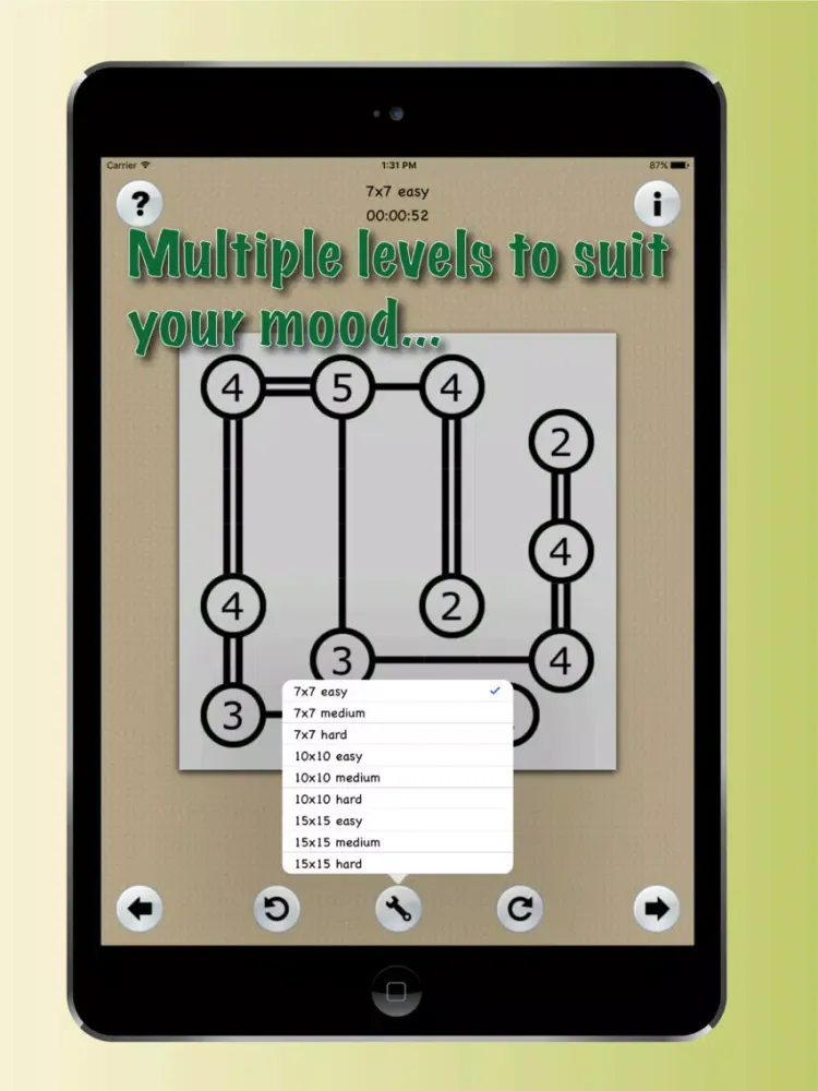 Tangkapan layar GE Hashi iPad 