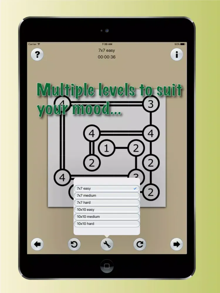 Ảnh chụp màn hình của GE HashiLite iPad 