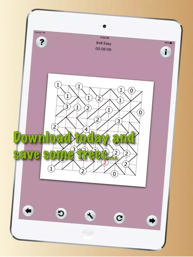 Tangkapan skrin GE SlantLite iPad 