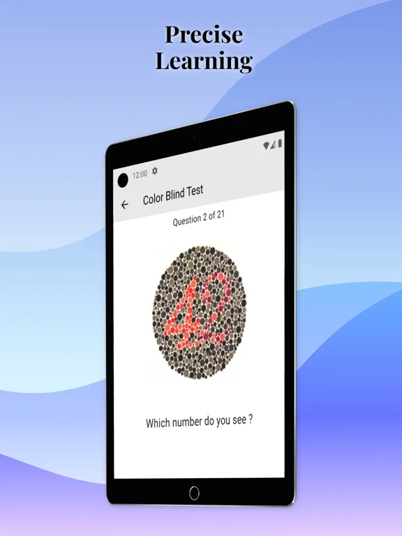 Color Blind Test (CBT) iPad  Screenshots