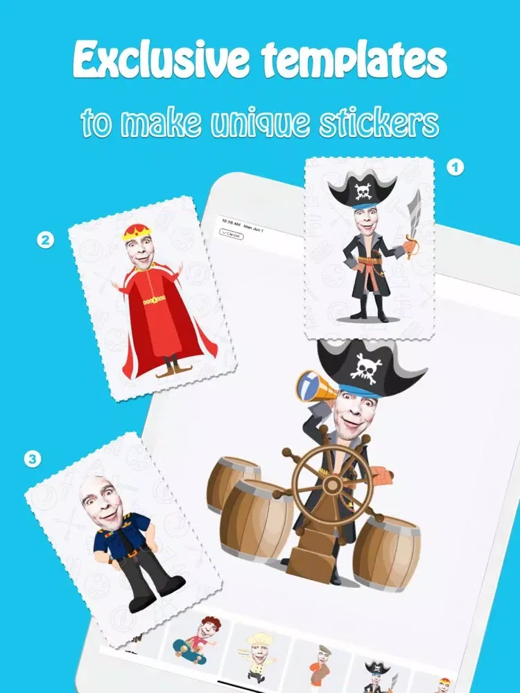 Screenshot di Stickers More - Maker&Creator iPad 