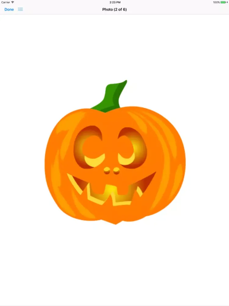 Tangkapan layar Halloween Stickers from Dream Drop iPad 