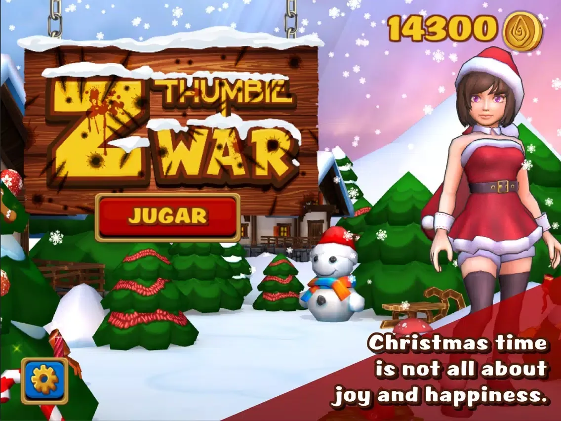Thumbie Z War iPad  스크린샷