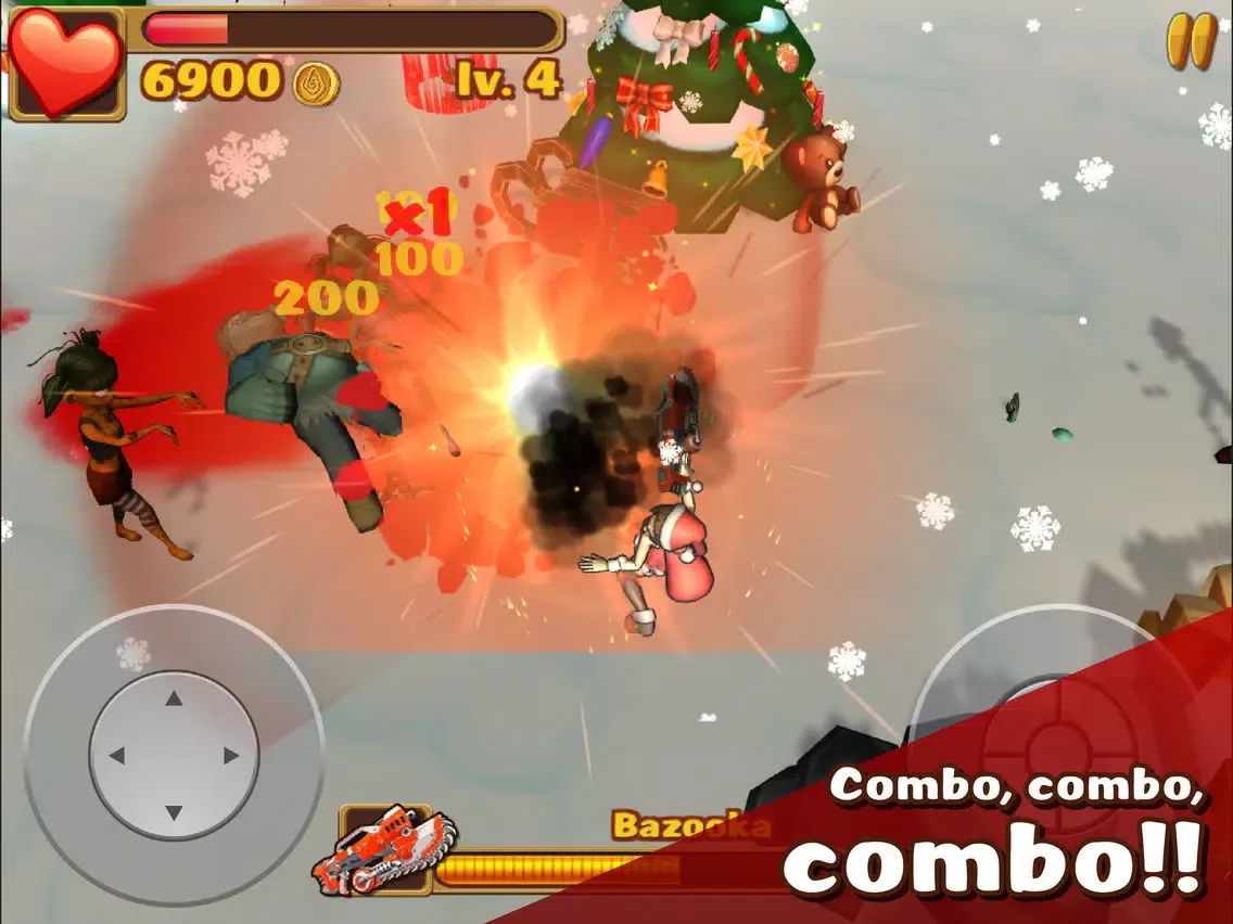 Thumbie Z War iPad  스크린샷