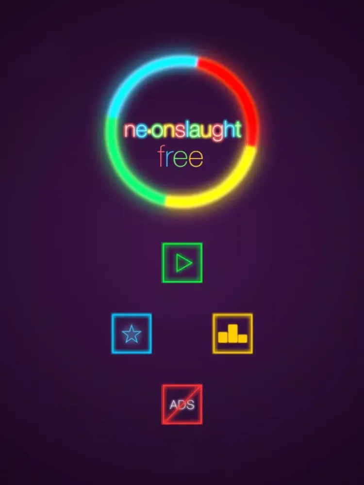 Color Switch Neon Frenzy Pro iPad 应用截图