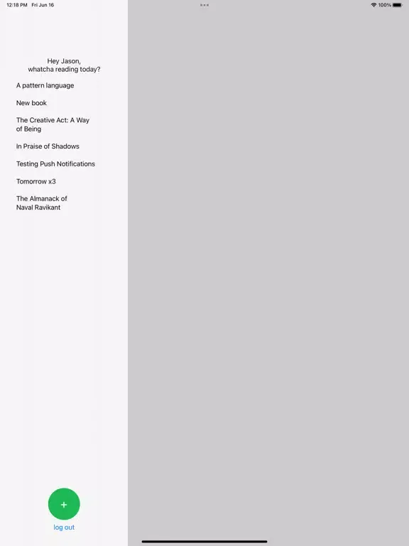 صور Taro Book Club iPad 