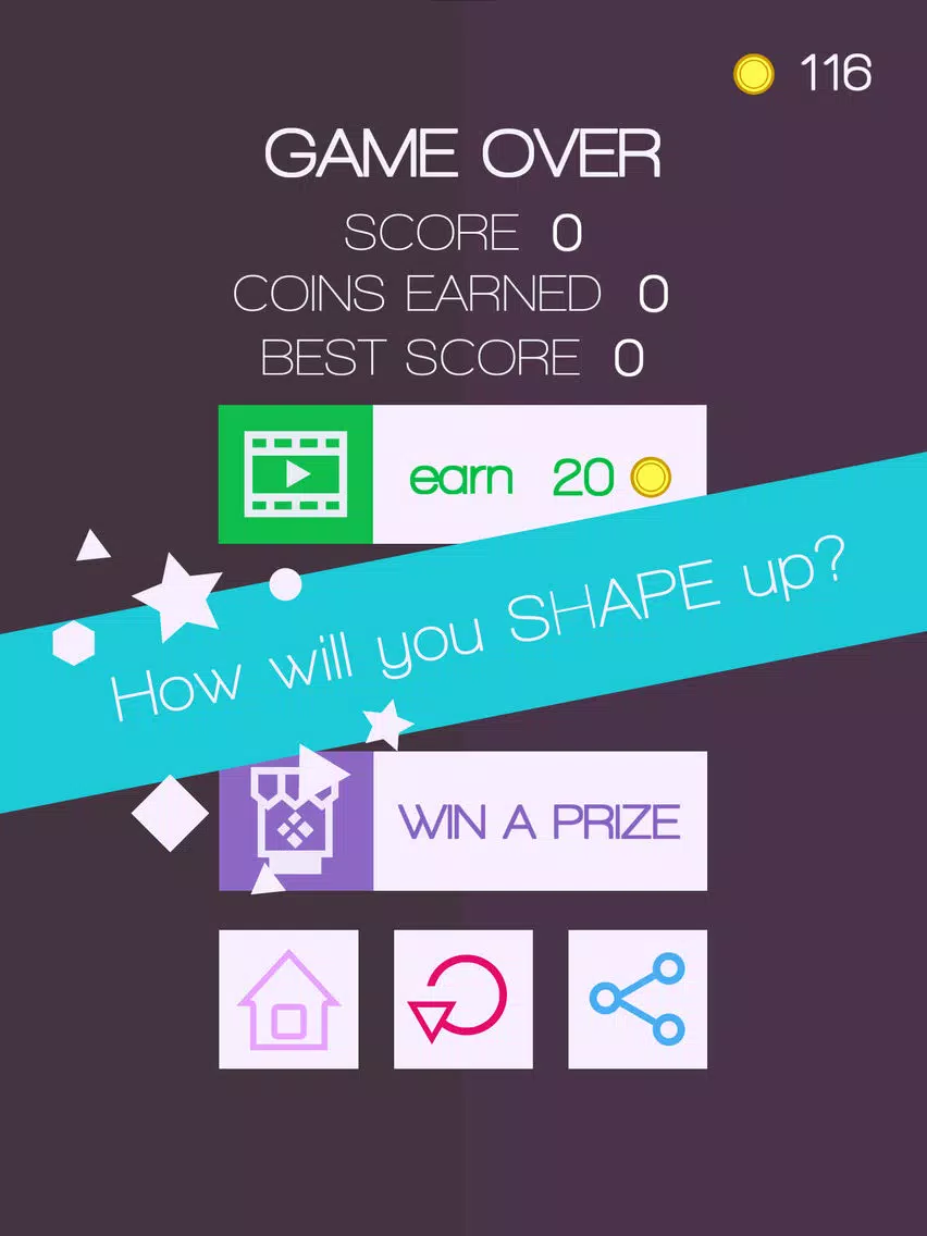 Zrzuty ekranu Shapes: Match & Catch iPad 