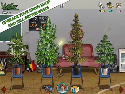 Ảnh chụp màn hình của Weed Firm 2: Bud Farm Tycoon