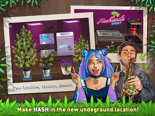 Ảnh chụp màn hình của Weed Firm 2: Bud Farm Tycoon