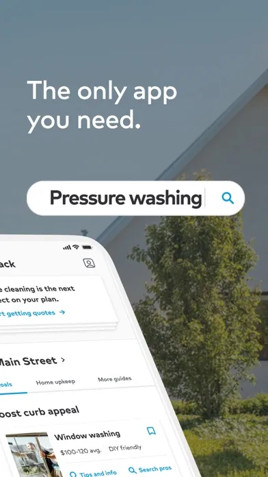 Capturas de tela do Thumbtack: Home Service Pros