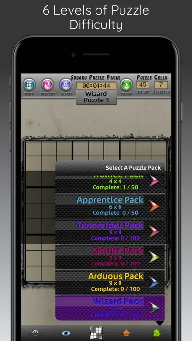 Sudoku Puzzle Packs Screenshots