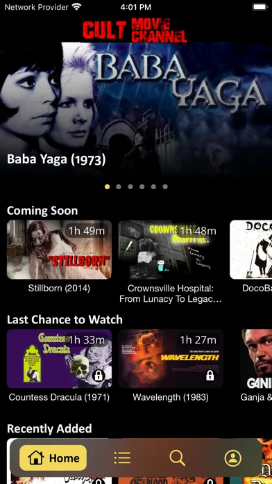 Cult Movie Channel Ekran Görüntüleri