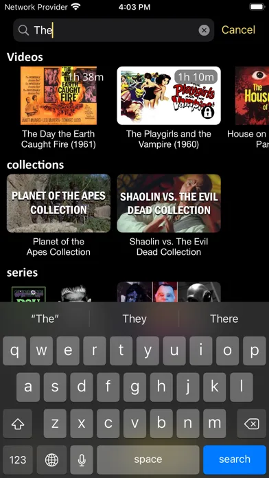 Cult Movie Channel Ekran Görüntüleri