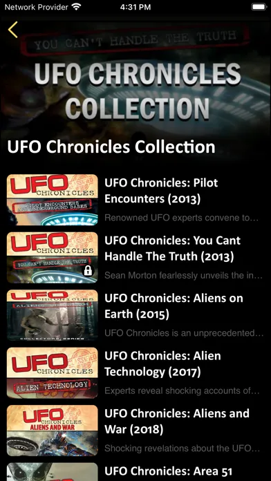 Zrzuty ekranu Space, Aliens & UFOs