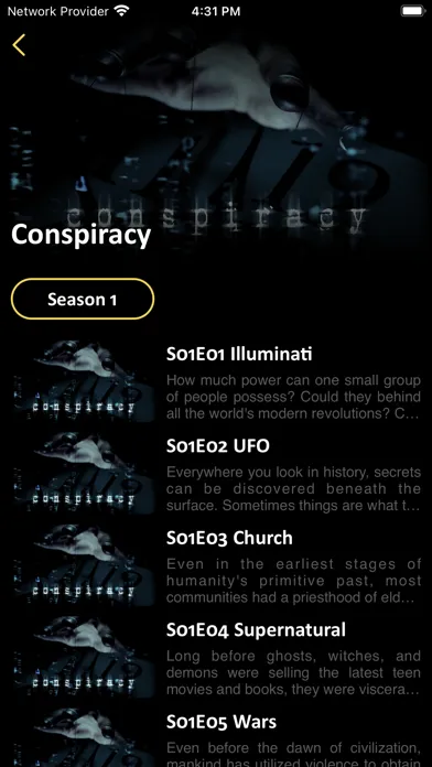 Zrzuty ekranu Space, Aliens & UFOs