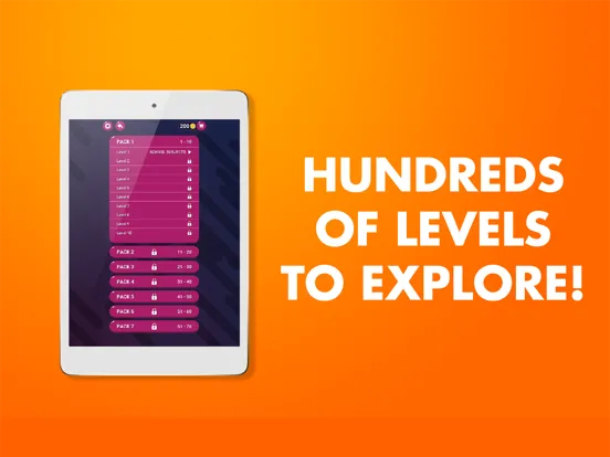 Ảnh chụp màn hình của Word Blocks Ultimate iPad 