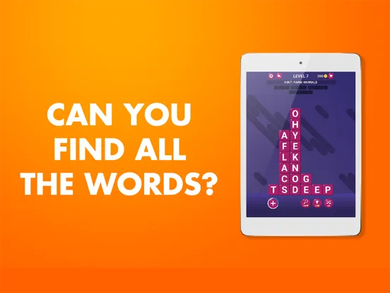 Ảnh chụp màn hình của Word Blocks Ultimate iPad 