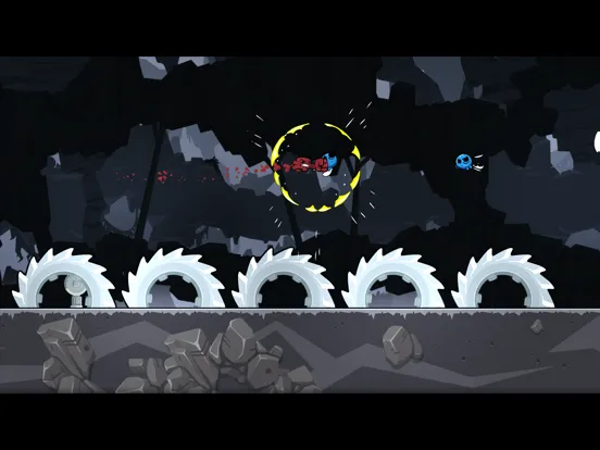 Capturas de pantalla de Super Meat Boy Forever iPad 