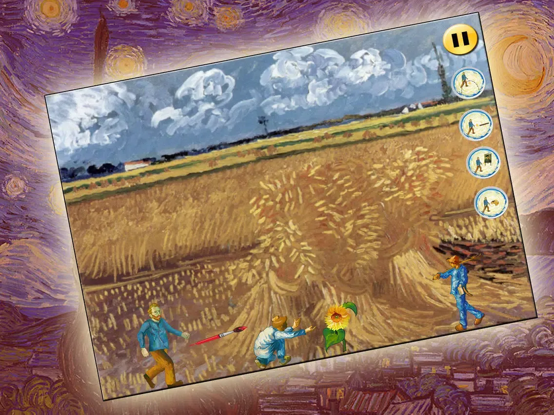 Van Gogh game: Art Ninja Free! iPad  স্ক্রিনশট