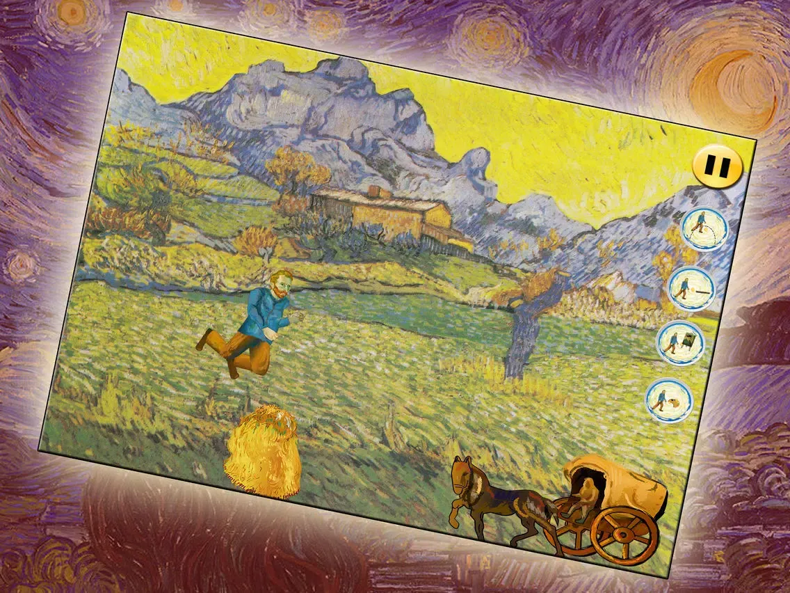 Van Gogh game: Art Ninja Free! iPad  স্ক্রিনশট