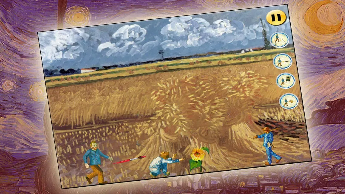 Van Gogh game: Art Ninja Free! স্ক্রিনশট