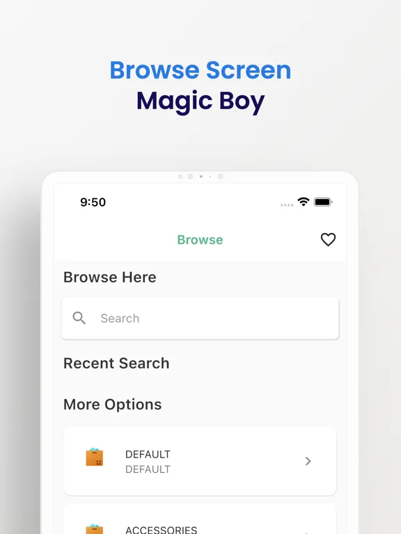 ภาพหน้าจอของ Magic Boy iPad 