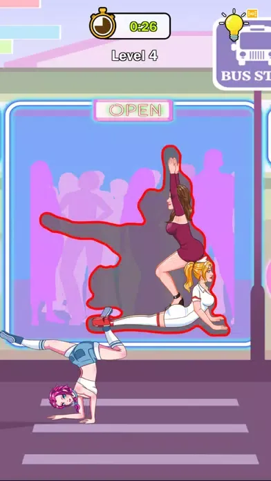 Captures d'écran de Bop Bop vs Yes Yes
