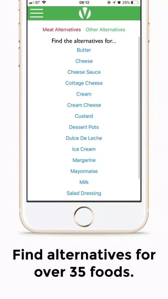 Veggie Alternatives Screenshots
