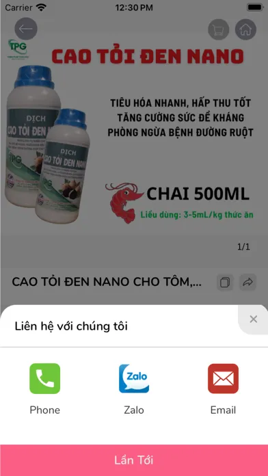 Thuốc Thủy Sản Thịnh Phát স্ক্রিনশট