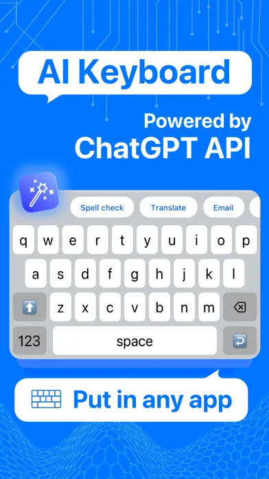 AI Keyboard Extension AI Typer應用截圖