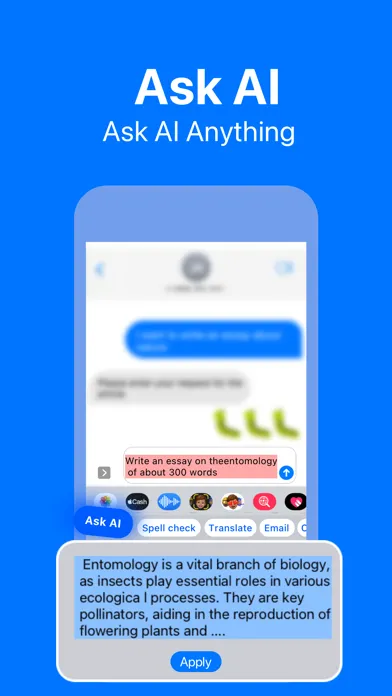 AI Keyboard Extension AI Typer應用截圖