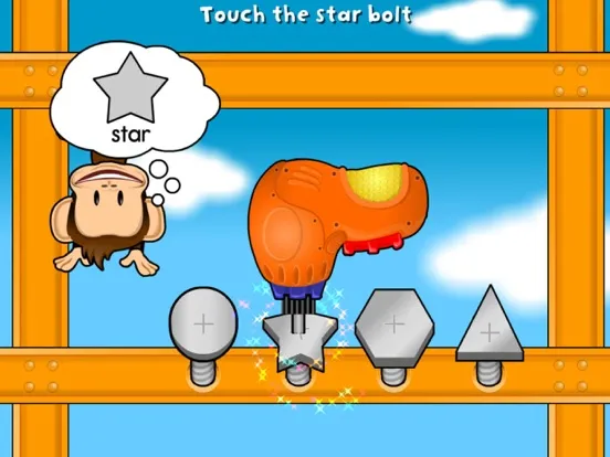 Capturas de pantalla de Monkey Preschool Fix-It iPad 