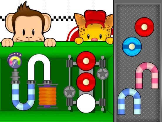Capturas de pantalla de Monkey Preschool Fix-It iPad 