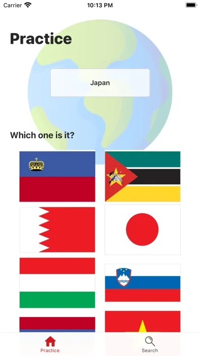 Capturas de tela do Simple Flags