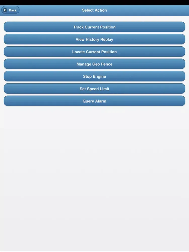 MTrackOLD iPad  سکرین شاٹس