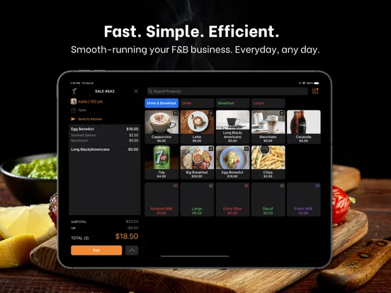 Thursday Restaurant iPad 應用截圖