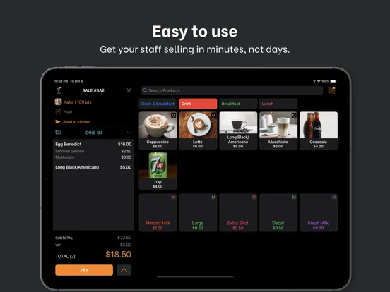 Thursday Restaurant iPad 應用截圖