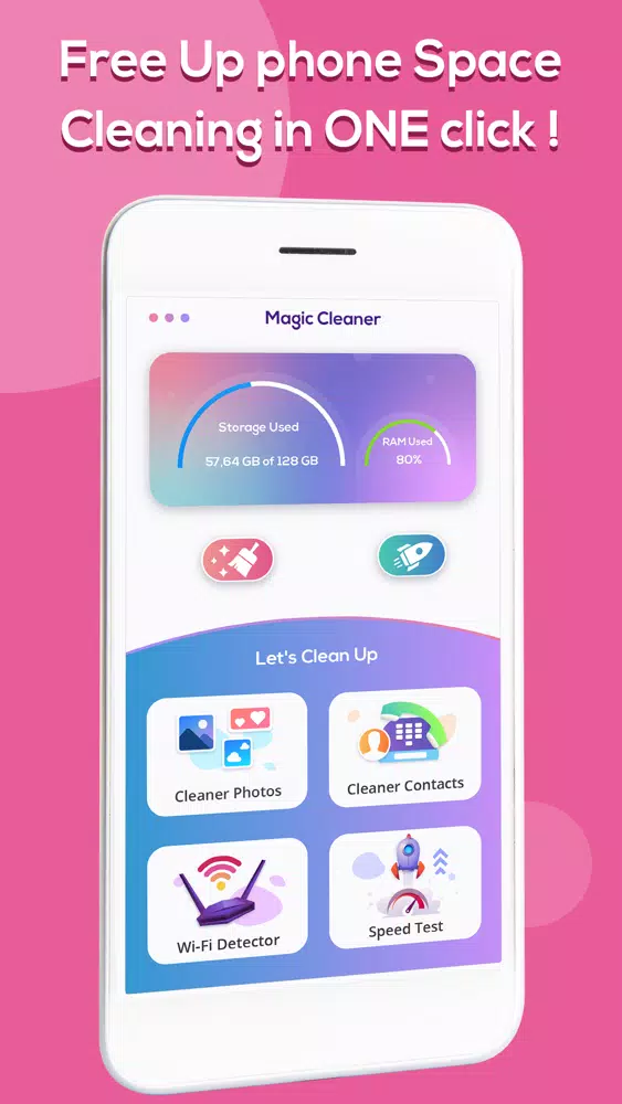 Cleaner: Magic Clean Storage. سکرین شاٹس