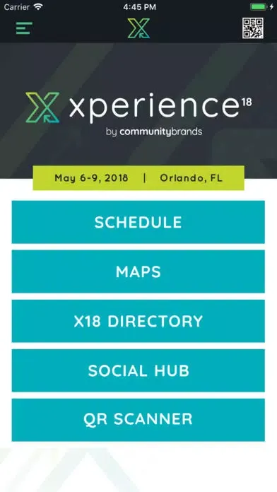 Ảnh chụp màn hình của Community Brands Xperience18