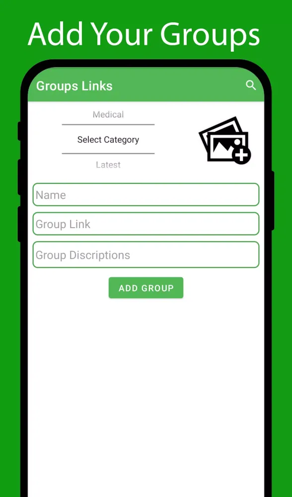 Social Groups Links Add Groups Screenshots