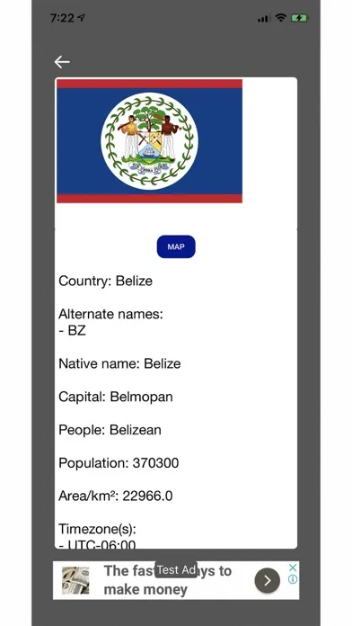 Country Info Check سکرین شاٹس