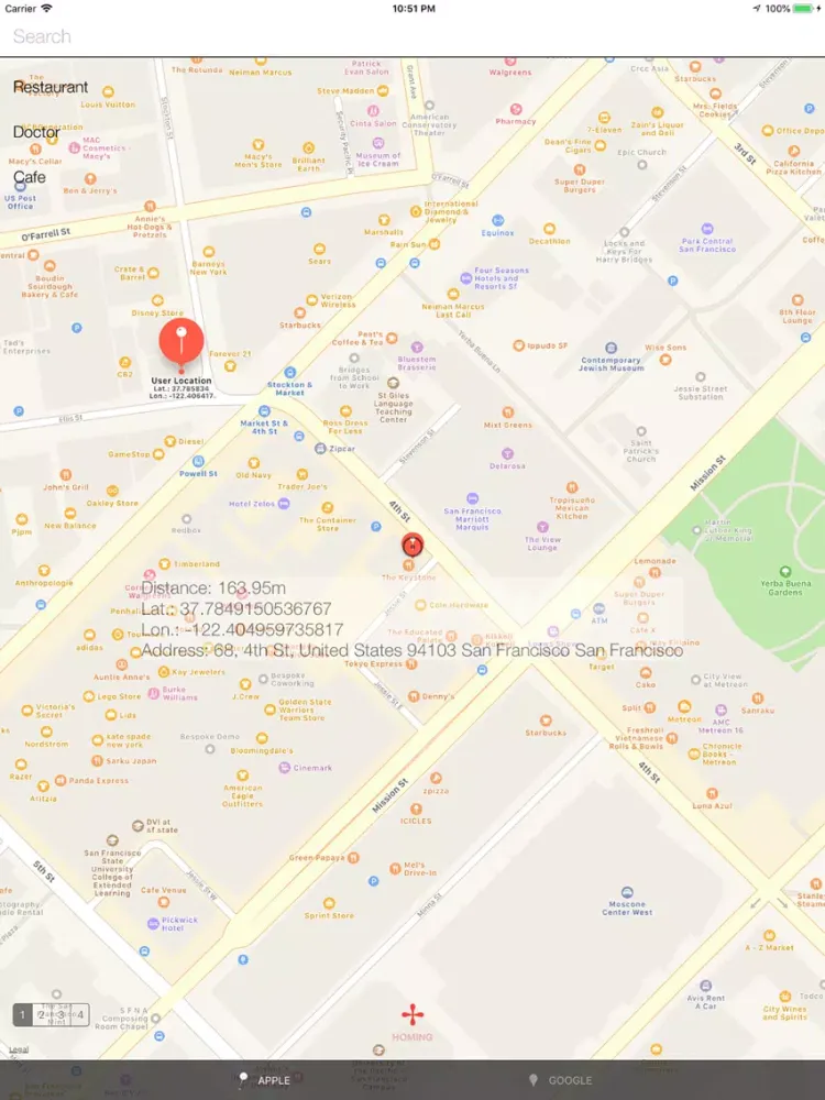 Zrzuty ekranu Easy Maps Xtra - GPS Data Copy iPad 