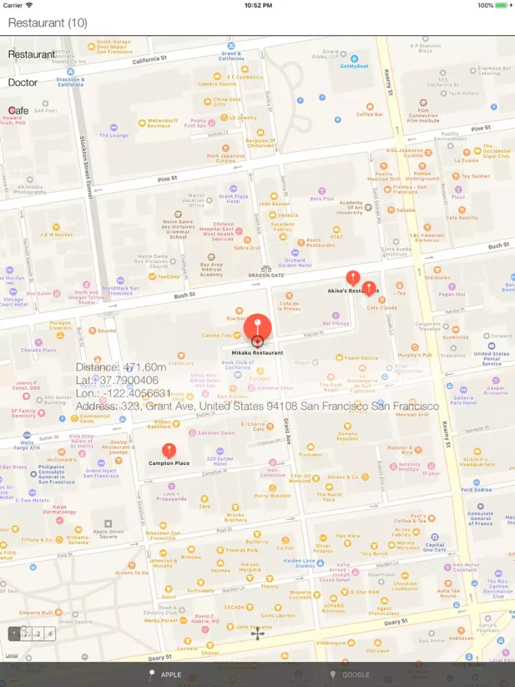 Zrzuty ekranu Easy Maps Xtra - GPS Data Copy iPad 