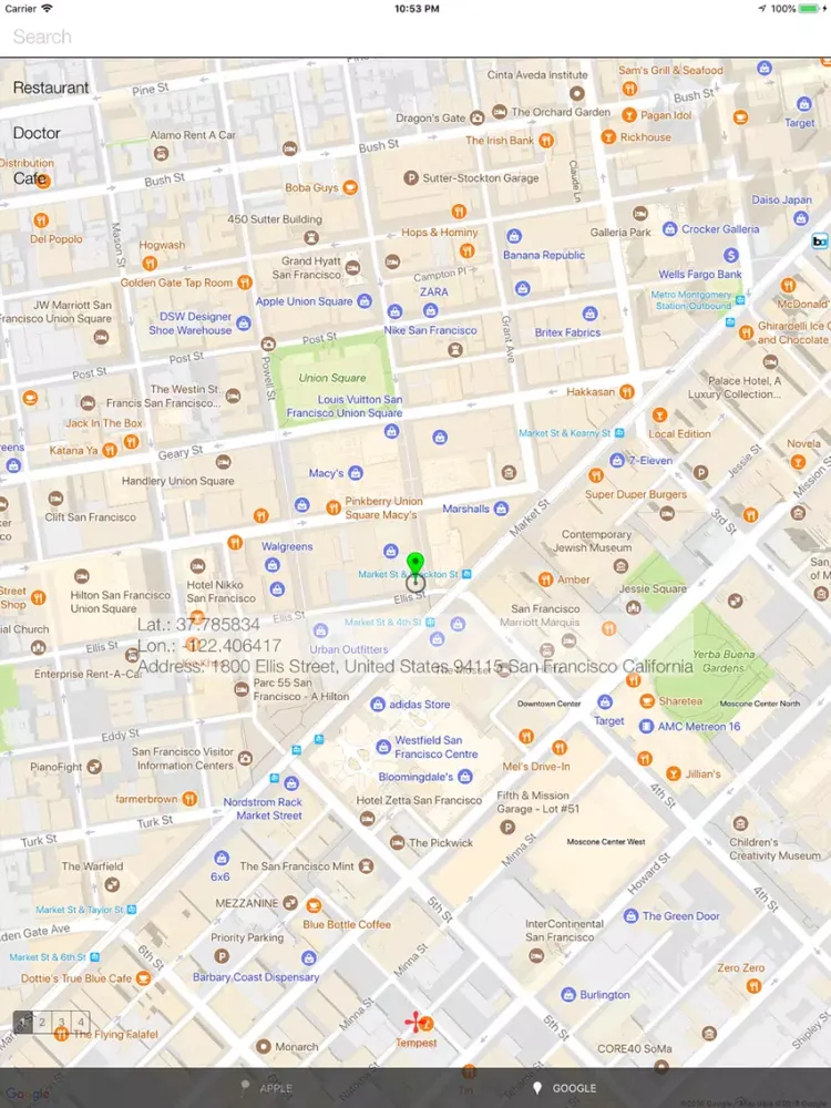 Zrzuty ekranu Easy Maps Xtra - GPS Data Copy iPad 