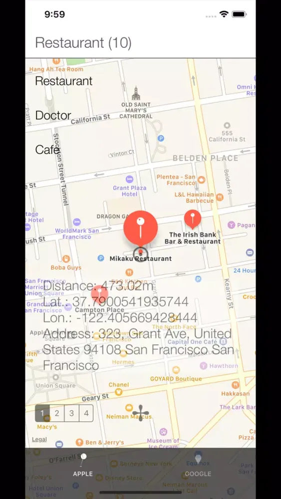 Zrzuty ekranu Easy Maps Xtra - GPS Data Copy
