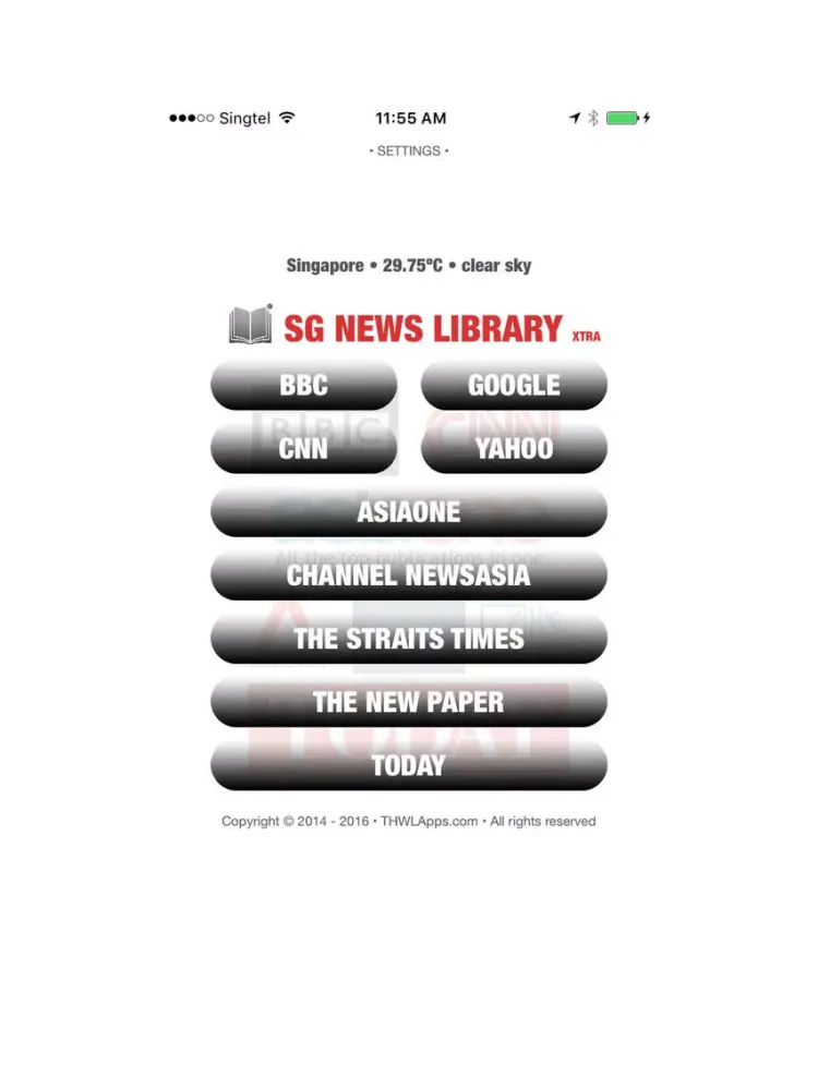 SG News Library Xtra iPad  Ekran Görüntüleri