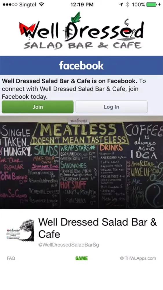 ภาพหน้าจอของ Well Dressed Salad Bar