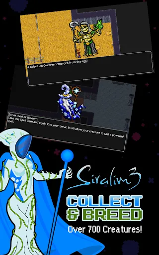 Tangkapan skrin Siralim 3 (Monster Taming RPG)