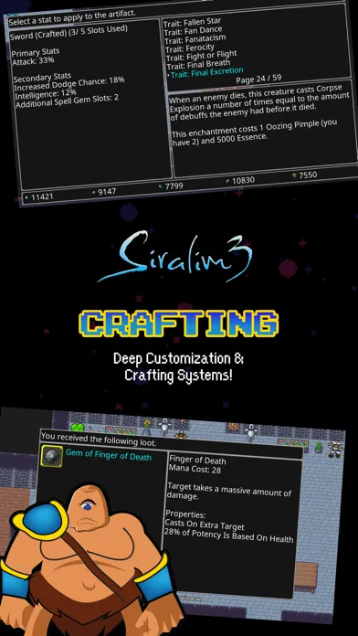 Capturas de pantalla de Siralim 3 (Monster Taming RPG)